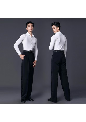 TID Dancewear Ballroom Contemporary Stretch Shirt M004