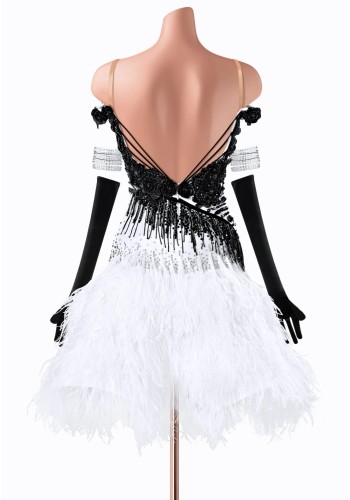 Floral Domino Latin Dress TID-LM1137