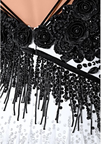 Floral Domino Latin Dress TID-LM1137