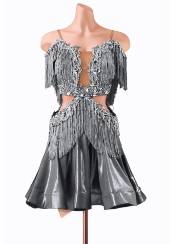 Metallic Radiance Latin Dress TID-LM1077