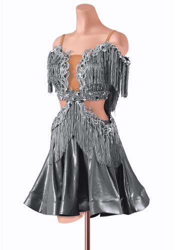 Metallic Radiance Latin Dress TID-LM1077