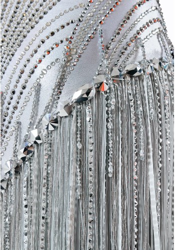 Metallic Groove Latin Dress TID-LM1118