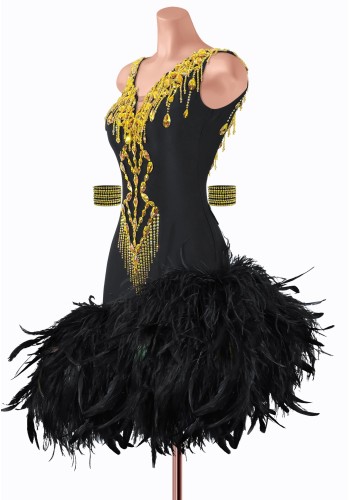 Teardrop Radiance Latin Dress TID-LM0946