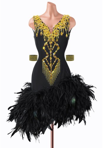 Teardrop Radiance Latin Dress TID-LM0946