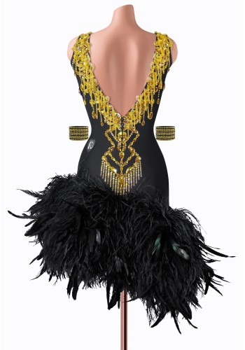 Teardrop Radiance Latin Dress TID-LM0946