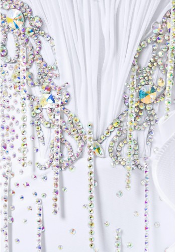 Frilled Radiance Latin Dress TID-LM1150