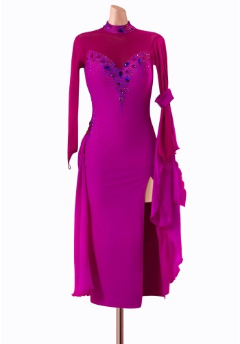 Blush Blaze Latin Dress TID-LM1161