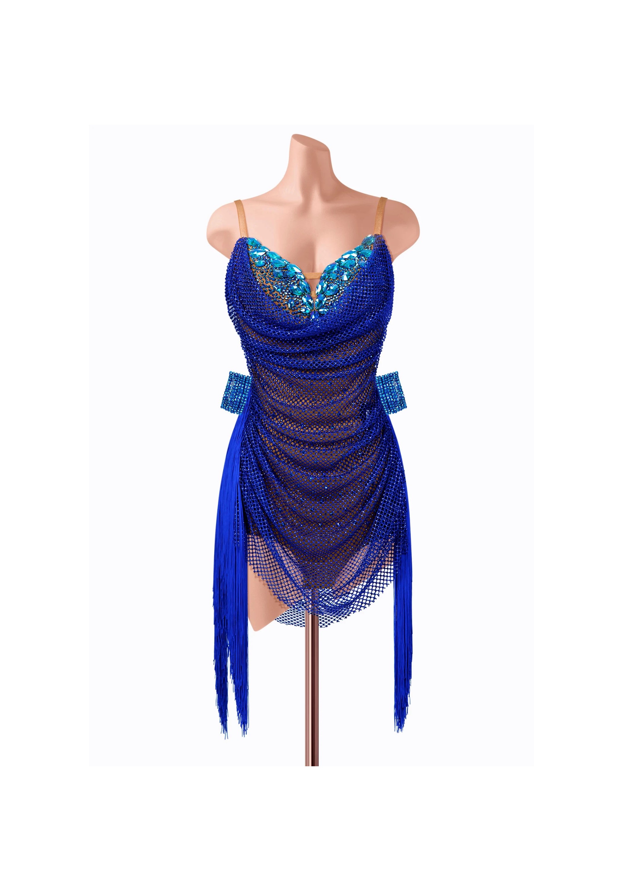 Pacific Mesh Latin Dress TID-LM1273