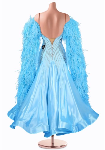 Elsa Crystal Ballroom Gown TID-BM1009