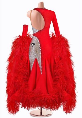 Crystal Spades Ballroom Gown TID-BM0978