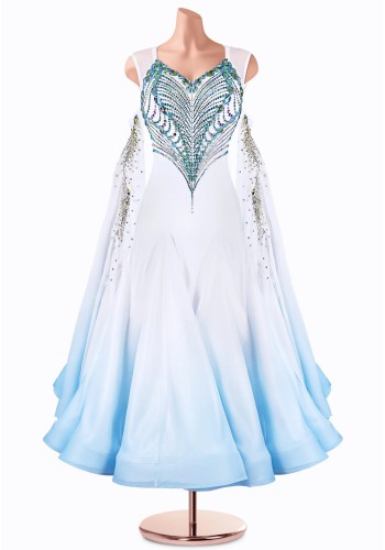 Cosmic Teardrop Ballroom Gown TID-BM0980
