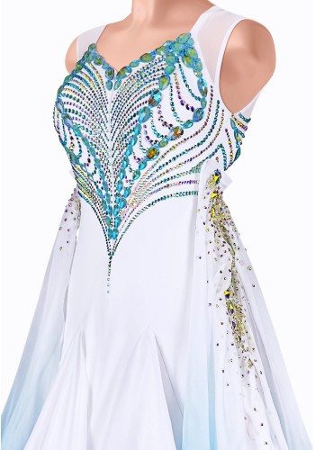 Cosmic Teardrop Ballroom Gown TID-BM0980