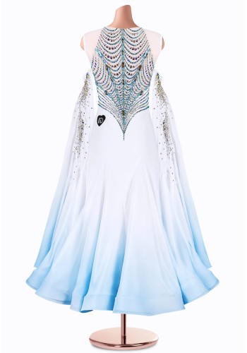 Cosmic Teardrop Ballroom Gown TID-BM0980
