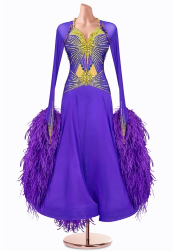 Radiant Teardrop Ballroom Gown TID-BM0981