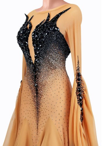 Flaming Sands Ballroom Gown TID-BM0983