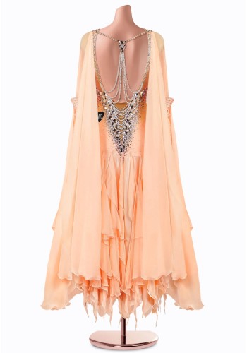 Sundance Feather Ballroom Gown TID-BM0986