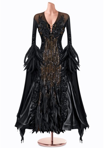 Dark Delight Ballroom Gown TID-BM0989