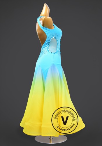 Dawn Radiance Ballroom Gown Waltz Ballroom Dress Smooth Competition Dresses