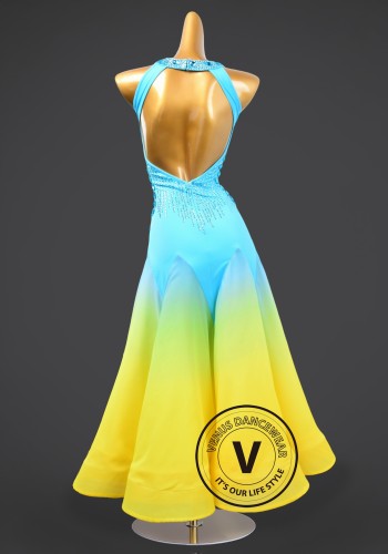 Dawn Radiance Ballroom Gown Waltz Ballroom Dress Smooth Competition Dresses