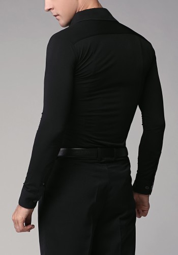 TID Men Dancewear Dance Stretch Shirt TIDM004