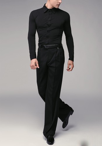 TID Men Dancewear Dance Stretch Shirt TIDM004