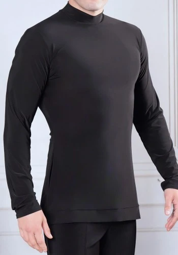 Mens Simple Turtleneck Tunic without Trunk MS09