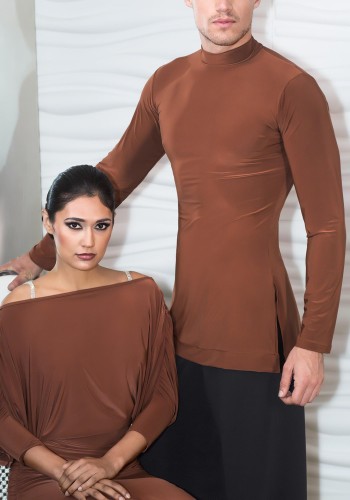 Mens Simple Turtleneck Tunic without Trunk MS09