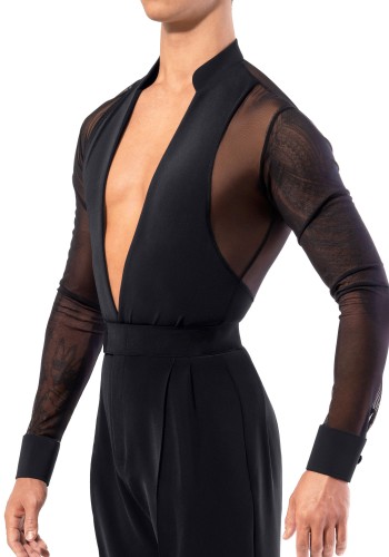 Mens Latin Performance Shirt MS11