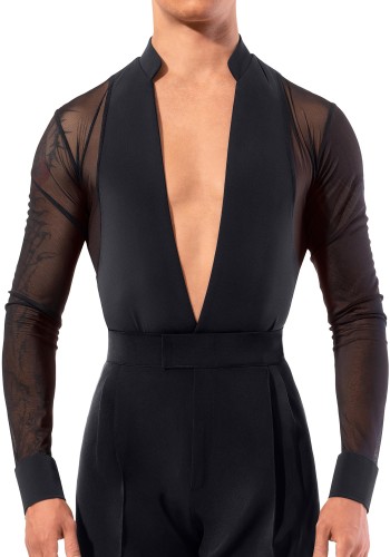 Mens Latin Performance Shirt MS11