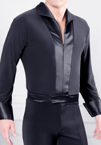 Mens Satin Collared Shirt MS42