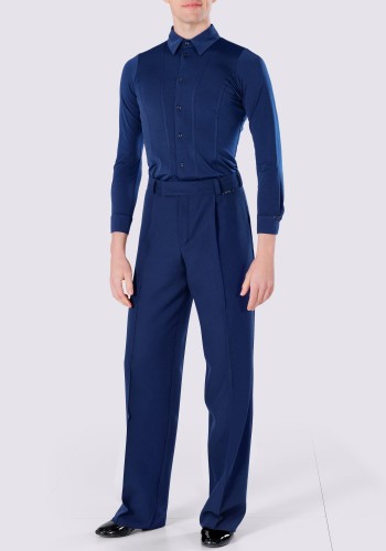 Mens Long-Sleeve Dance Shirt MS13