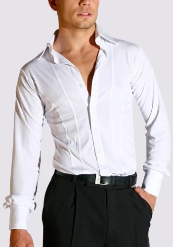 Mens Long-Sleeve Dance Shirt MS13
