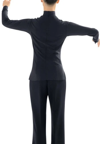 Men's Tuxedo Dance Shirt with Pleated Front MS15