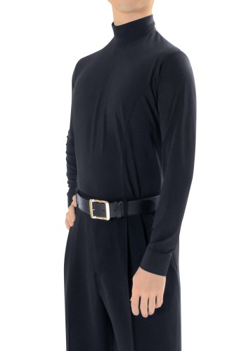 Men's Tuxedo Dance Shirt with Pleated Front MS15