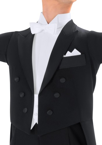 Men's Classic Peak Lapel Ballroom Competition Tailsuit TS01