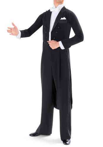 Men's Classic Peak Lapel Ballroom Competition Tailsuit TS01