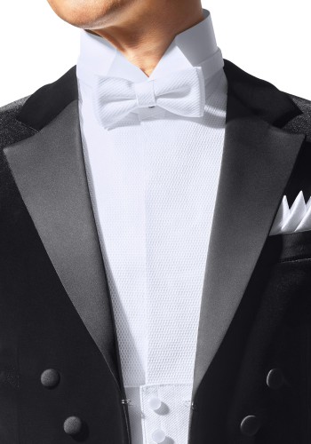 Men's Velvet Ballroom Tailsuit with Satin Lapels & Trousers TS02
