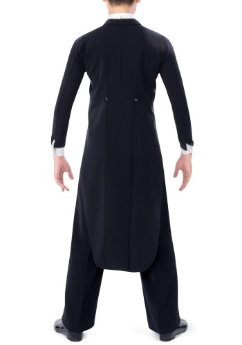 Men's Revo Air Stretch Ballroom Dance Tailsuit with Satin Lapels TS03