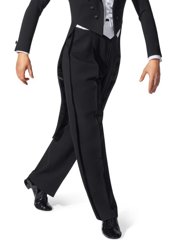 Men's Ballroom Tailsuit with Velvet Peak Lapel TS04