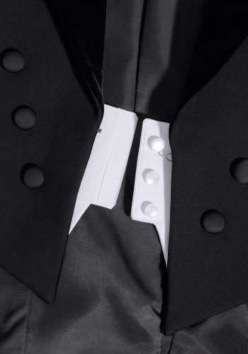 Men's Ballroom Tailsuit with Velvet Peak Lapel TS04