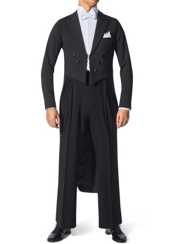Men's Classic Poise Ballroom Dance Tailsuit Set TS06