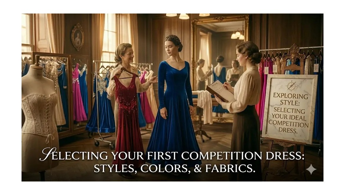 Choosing Your First Ballroom Competition Dress: The Ultimate Beginner’s Guide