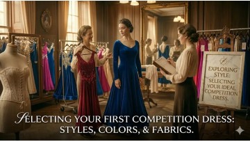 Choosing Your First Ballroom Competition Dress: The Ultimate Beginner’s Guide